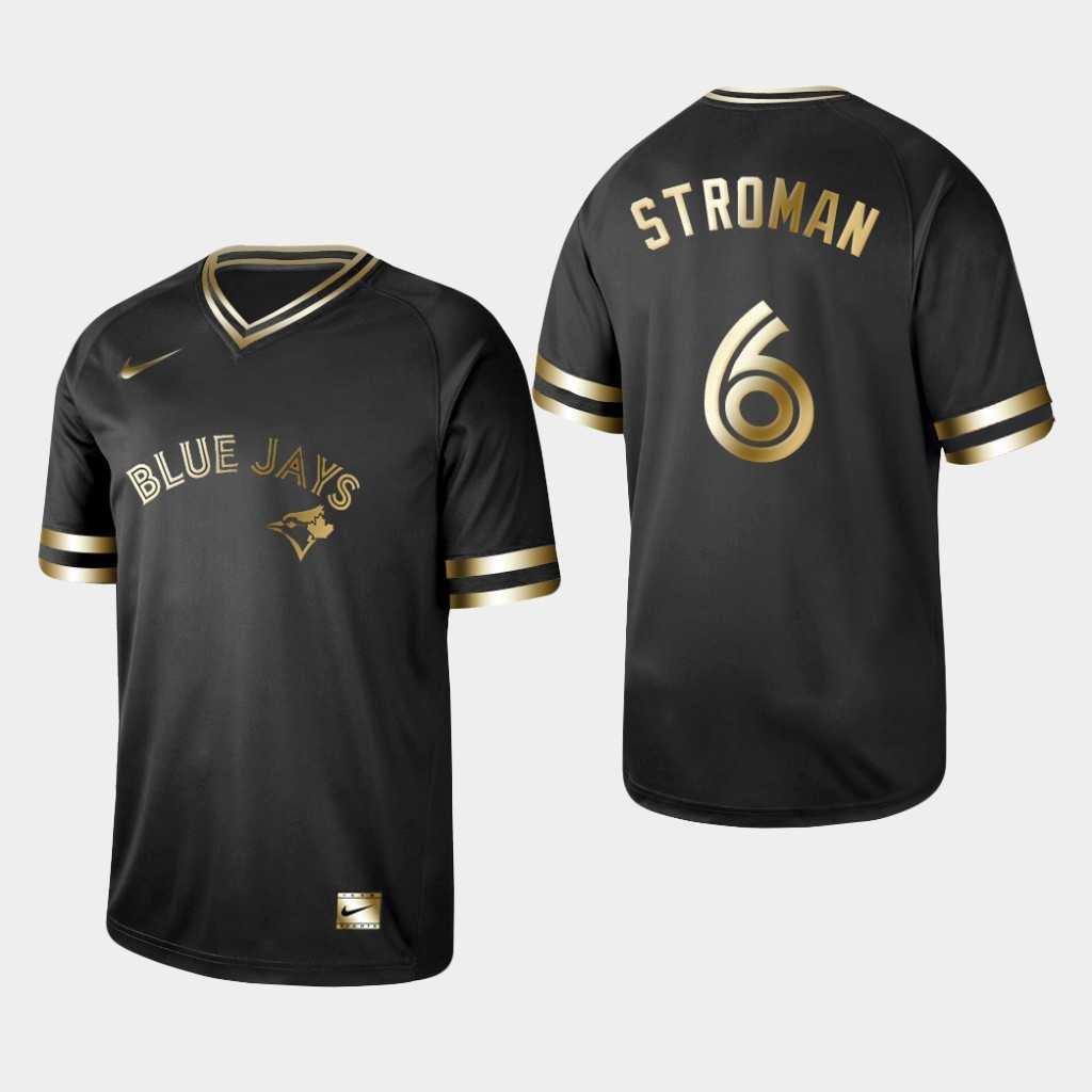 Blue Jays 6 Marcus Stroman Black Gold Nike Cooperstown Collection Legend V Neck Jersey Dzhi,We sell and wholesale Blue Jays 6 Marcus Stroman Black Gold Nike Cooperstown Collection Legend V Neck Jersey Dzhi on line form chian!